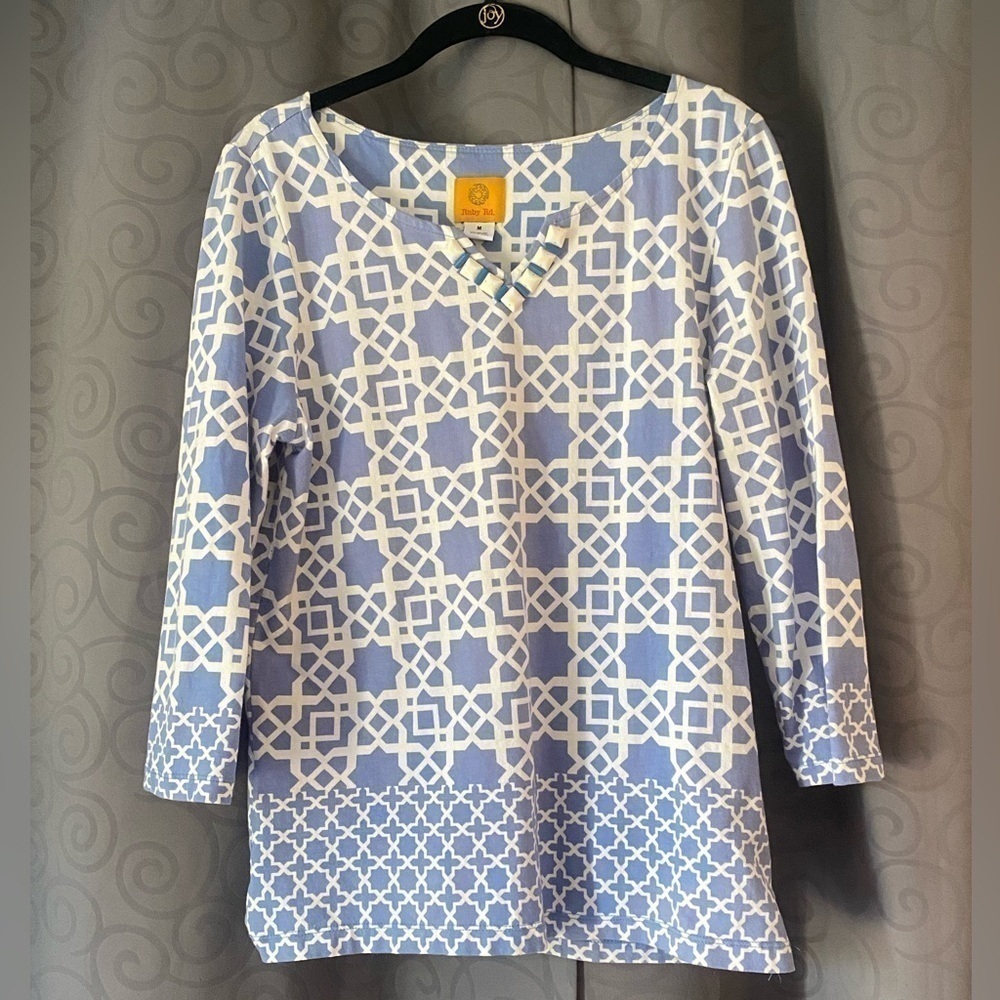 Ruby Road 3/4 sleeve top size medium
